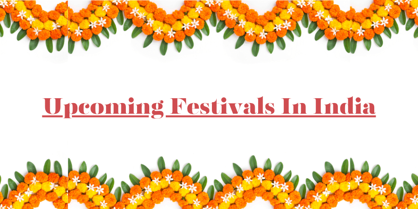Upcoming Festivals in India