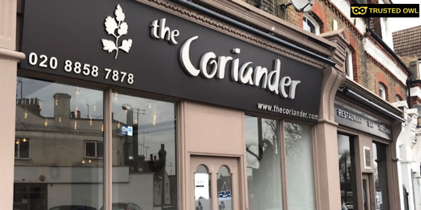 Coriander Restaurant in London