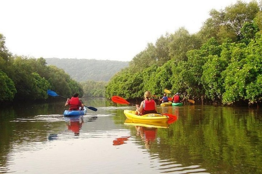 Kayaking in Goa