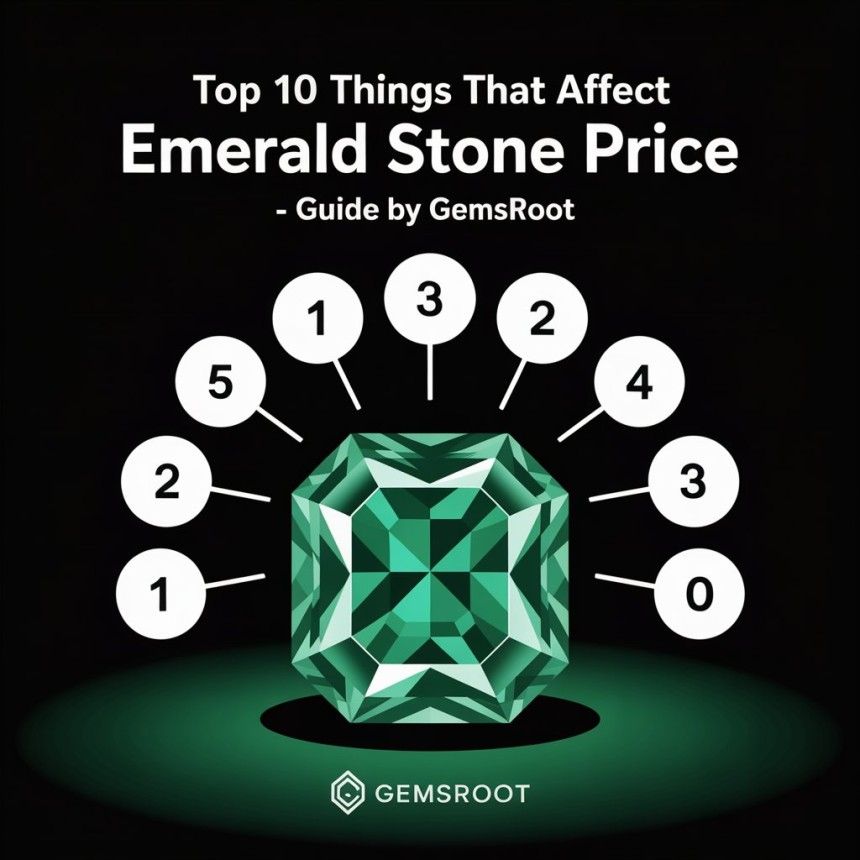 Top 10 Things That Affect Emerald Stone Price - Guide by GemsRoot