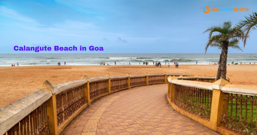 Calangute Beach in Goa