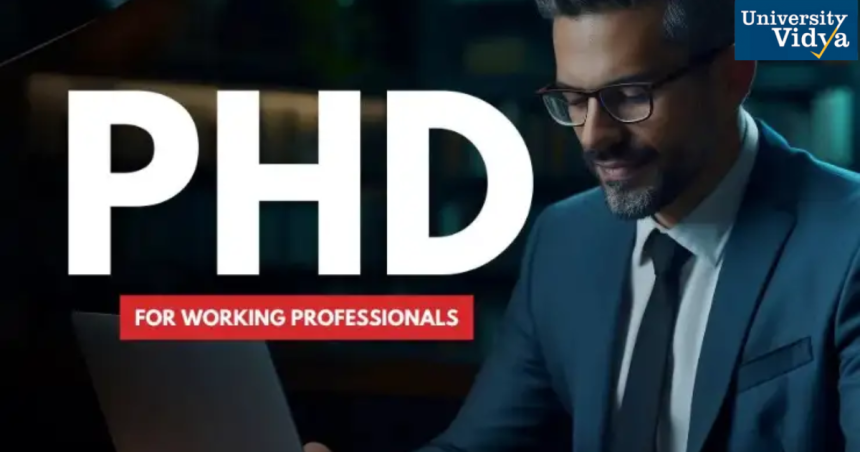 Online PhD for Working Professionals: Advancing Expertise Without Interrupting Your Career