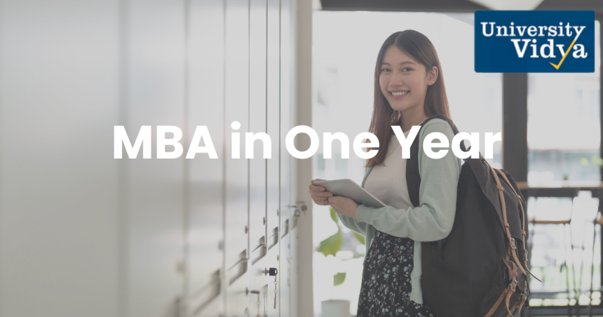 MBA in One Year