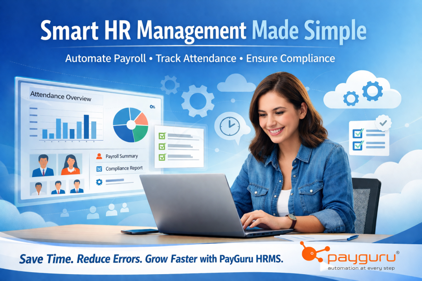 Cloud-Based HRMS Software for Workforce Management | PayGURU HRMS